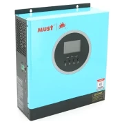 Гібридний інвертор MUST PV18-3524ECO, 3500W, 24V, ток заряда 60A, 160-275V, MPPT (100А, 60-360 Vdc)