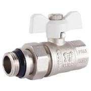 Кран американка PROFACTOR 3/4" ЗВ з ущільненням, метелик