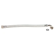 Шланг AQUATICA Ø26 50см F1"×M1" SS посилений Pmax 10бар