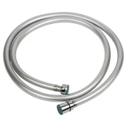 Шланг для душу AQUATICA XB-0173 PVC 3-х шаровий з підшипником сріблястим 150см