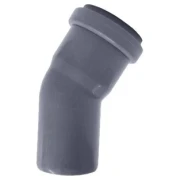 Коліно каналізаційне VALROM 50x30° внутрішнє