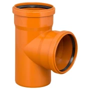 Трійник каналізаційний ПВХ VALROM 250x250х87° зовнішній