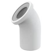 Коліно для унітазу ALCAPLAST 45°