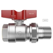 Кран американка MIRAYA 1/2" прямий, метелик (22)