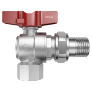 Кран американка MIRAYA 3/4" кутовий, метелик (10)