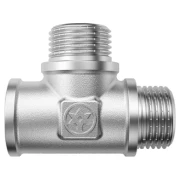 Трійник MIRAYA 1/2" ВЗЗ нікель