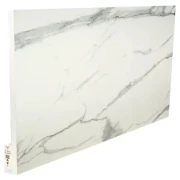 Керамічна панель з регулятором TEPLOCERAMIC ТСМ-RA 750 мармур білий (692179) 900х600х17