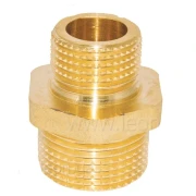 Ніпель редукційний PATTARONI 1/2"х3/8" латунь