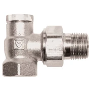 Кран радіатонний кутовий HERZ RL-1  1/2" нижній