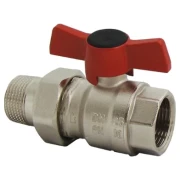 Кран американка кульовий HERZ 1/2" ЗВ