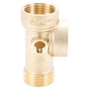 З'єднувач п'ятививідний AQUATICA 1"З×1"В×1"В×1/4"З×1/4"В 80 мм 180°