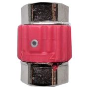Кран керамічний IMPET Aquacer Bloker 1/2" ВВ червоний