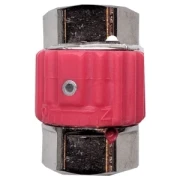 Кран керамічний IMPET Aquacer Bloker 1/2" ВЗ червоний