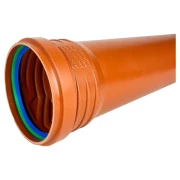 Труба каналізаційна ASG Esterno 110x3000 3.2 SN 8