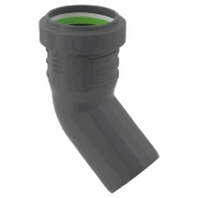 Коліно каналізаційне ASG HTR 50х45° (25)