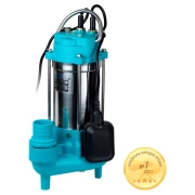 Насос каналізаційний AQUATICA 0.75кВт Hmax 12м Qmax 225л/хв з ножем (нерж)